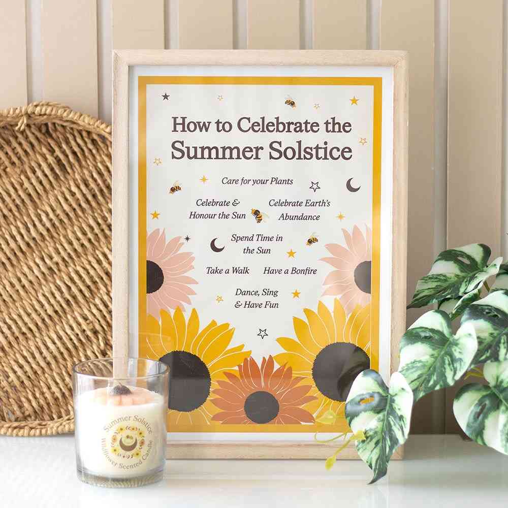 Something Different - How to Celebrate the Summer Solstice Afbeelding met lijst - Multicolours